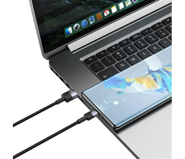USAMS Kabel USB na USB-C 3A 1,2m Fast Charging stalowy 30 szt, - 1569008 - zdjęcie 12